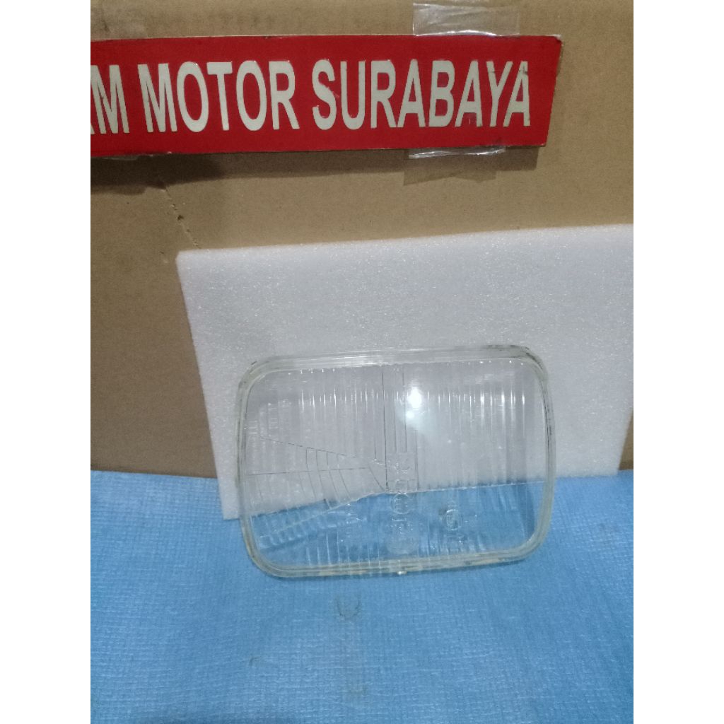 Kaca Lampu kotak merk Hella Germany ORIGINAL