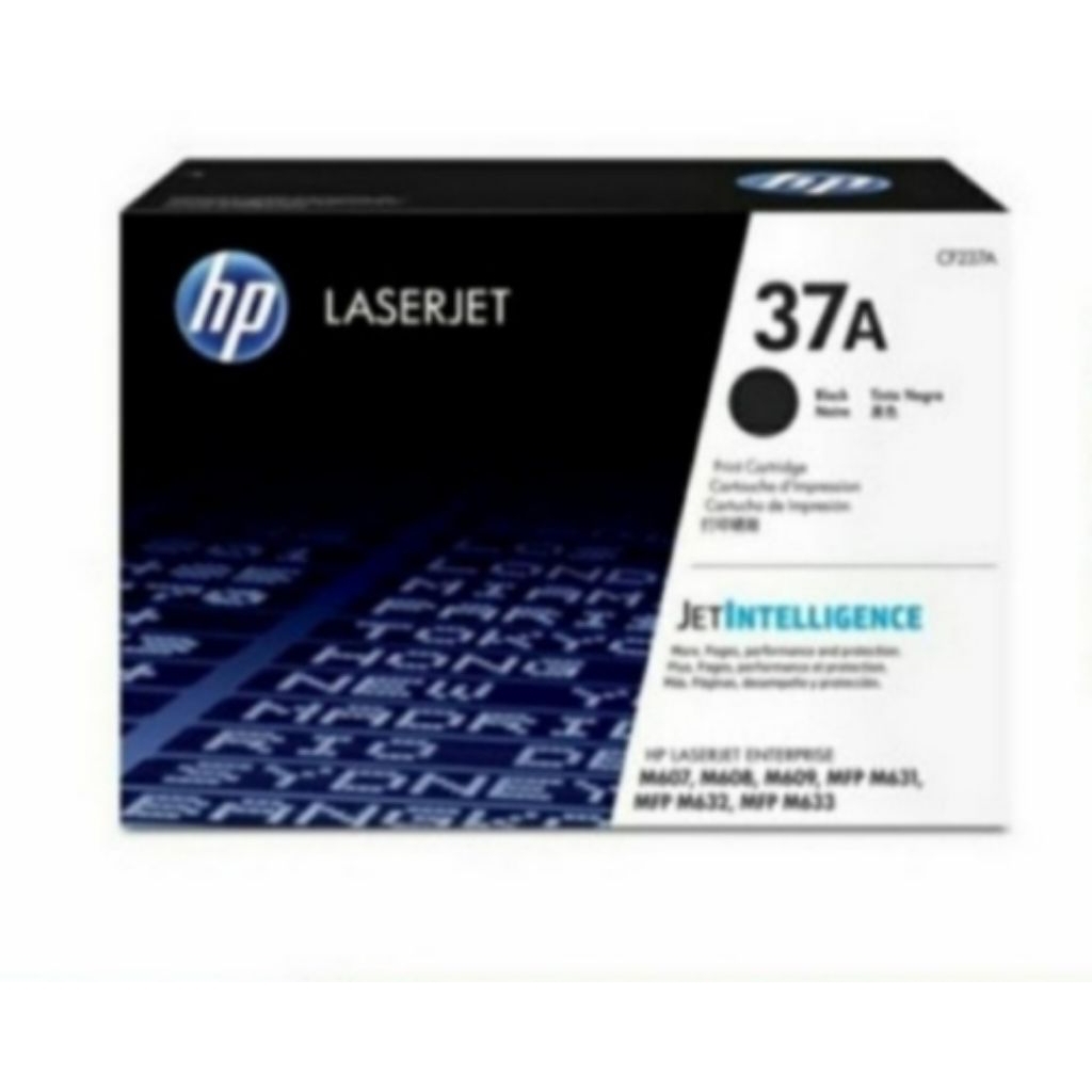 tinta toner hp laserjet 37a black.