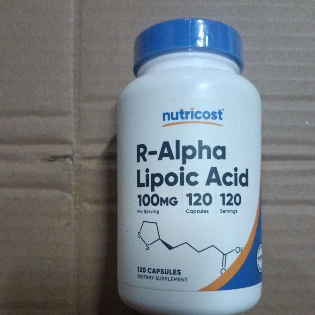 Nutricost R-Alpha Lipoic Acid 100 mg 120 Capsules