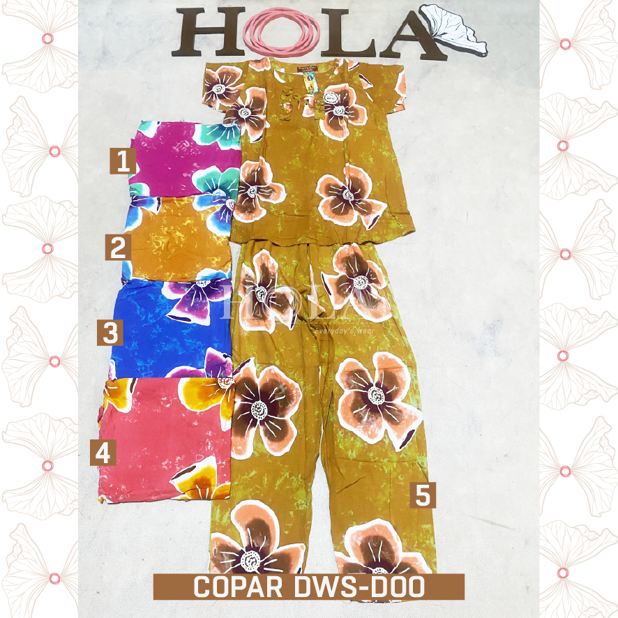 HOLA_FASH COPAR DEWASA SP TANGAN PENDEK