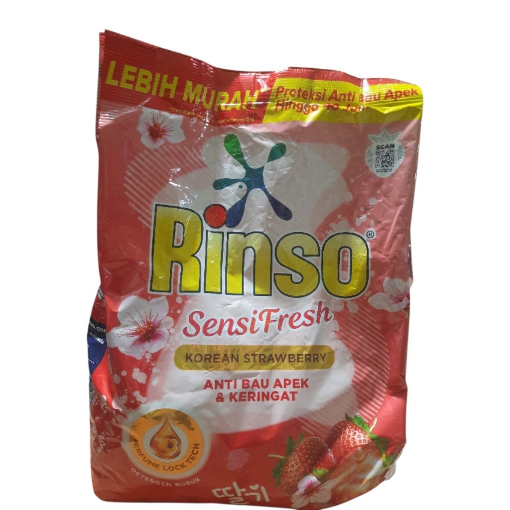 Rinso Bubuk Korean Strawberry 1,5 kg