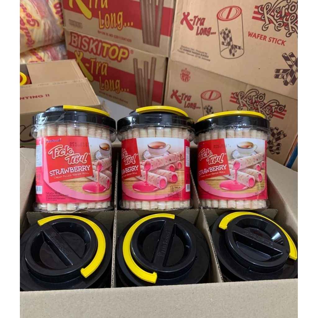 Tic Tuul strawberry 1 karton isi 6pcs