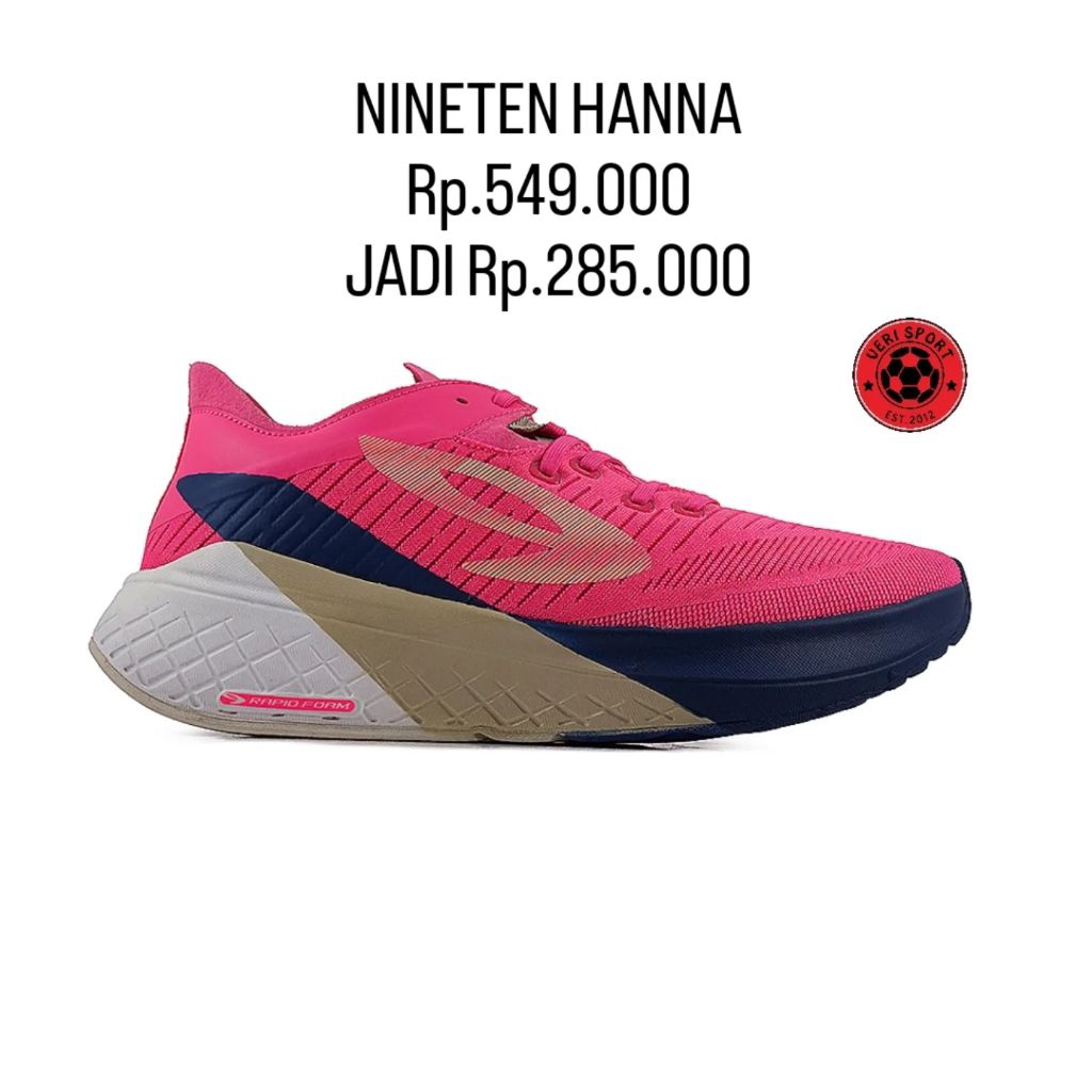 SEPATU RUNNING 910 NINETEN HANNA 1.0