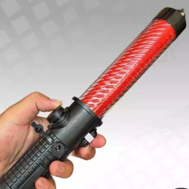 [lp-55] lampu lalu lintas panjang 30 cm pluit lalin sirene magnet charger