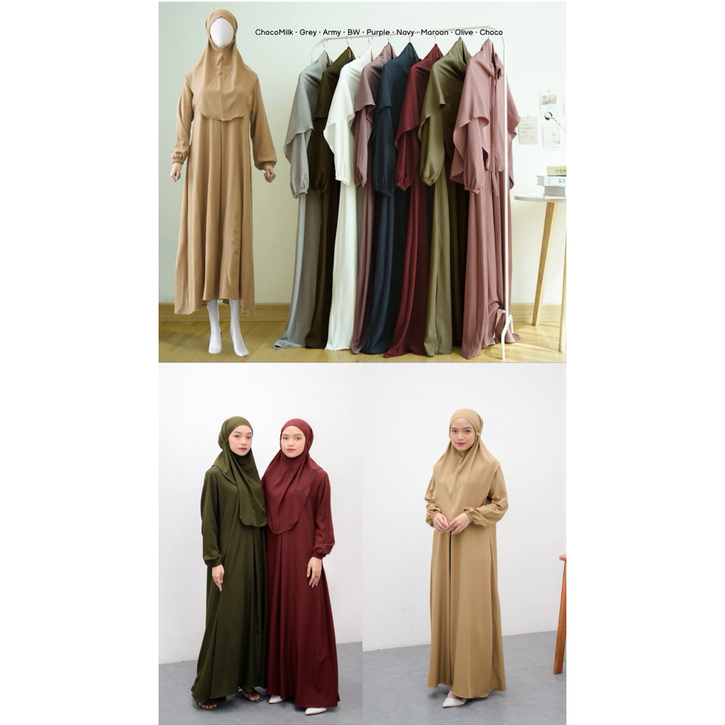 INAYA DRESS / GAMIS SET HIJAB