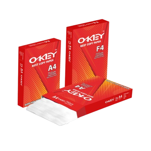 OKEY HVS 75gsm A4 dan F4