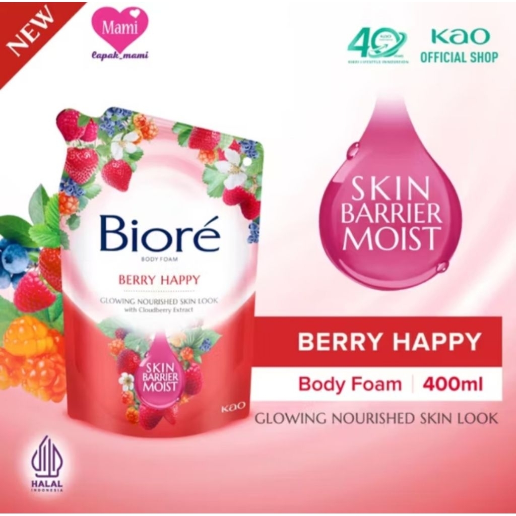 Biore body foam