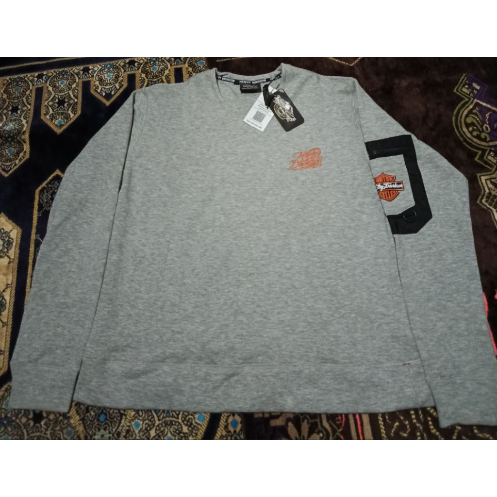 sweater Hoodie Hrly dvsn  lengan panjang,tebal dan lembut