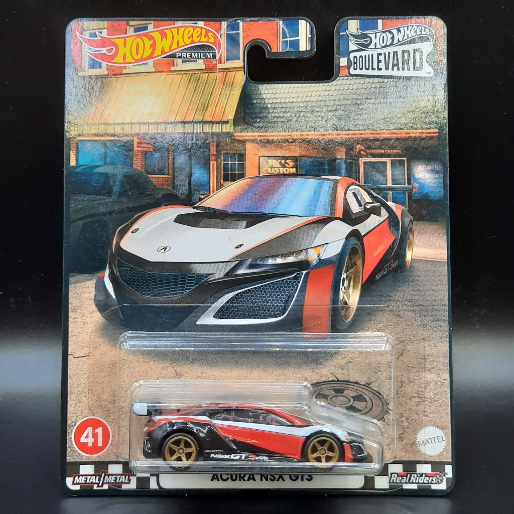 Hot Wheels Premium Boulevard Acura NSX GT3