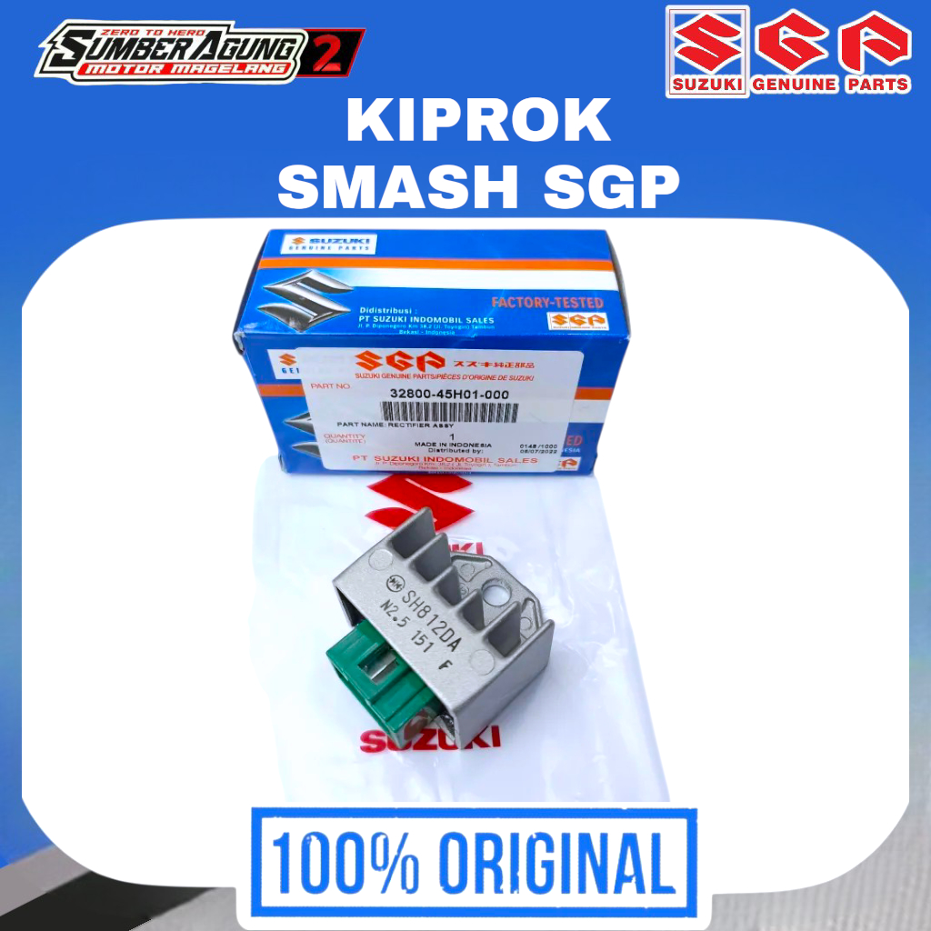 REGULATOR KIPROK SUZUKI SMASH SHOGUN TITAN ARASHI ORIGINAL SGP