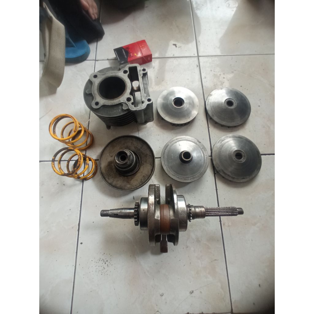 PAKETAN MESIN DAN CVT MIO KARBU