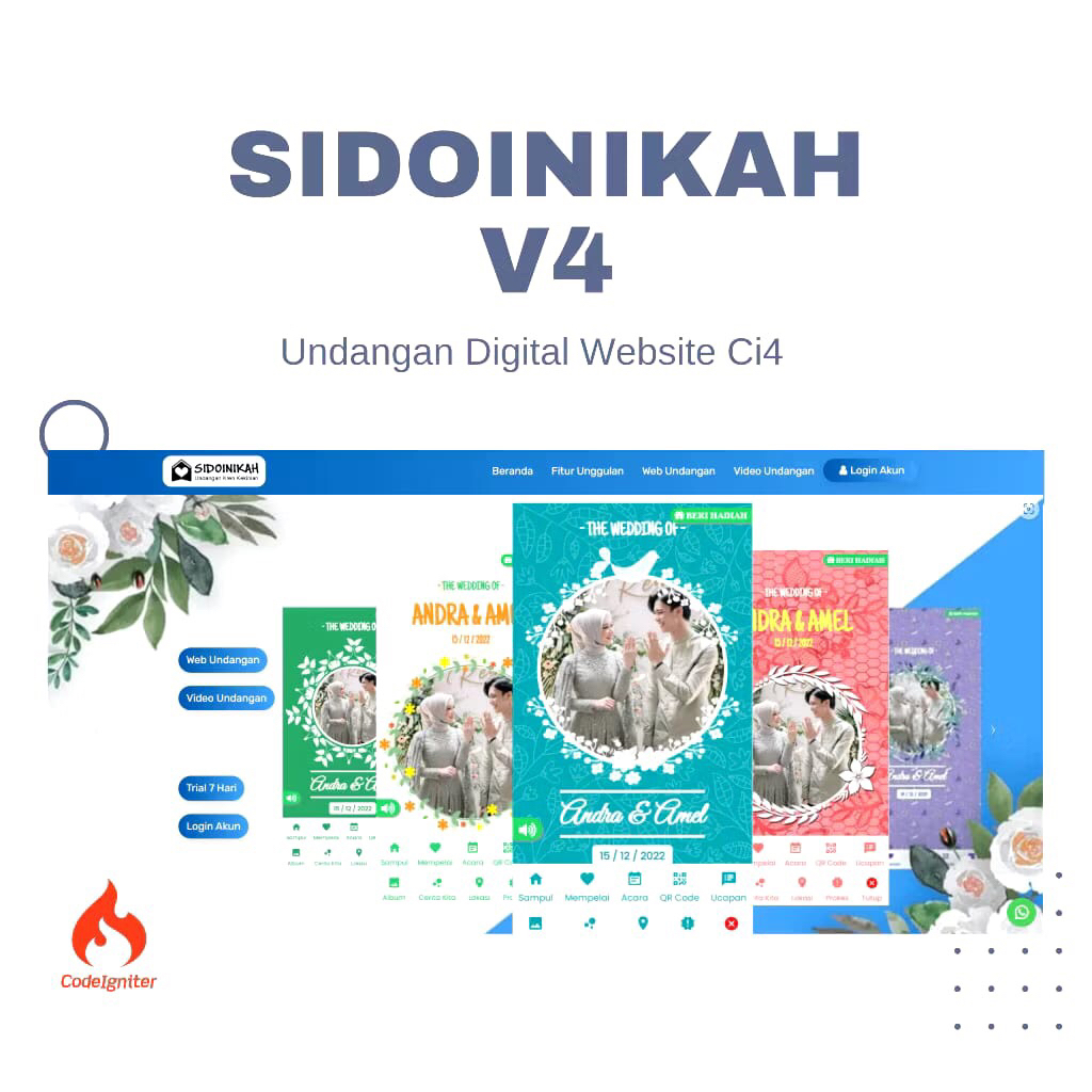 Source Code Website Undangan Digital SIDOINIKAH V4