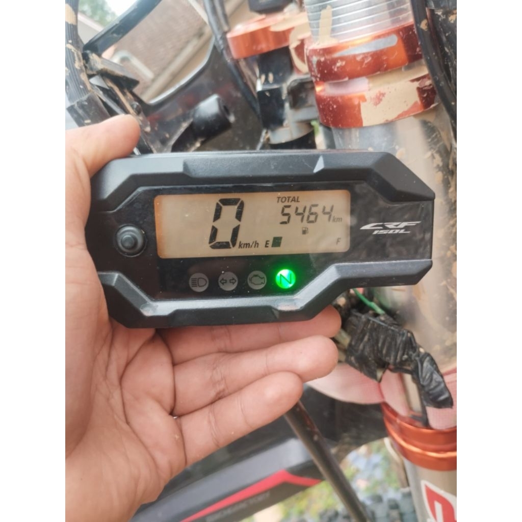speedometer dan headlamp crf 150l original copotan