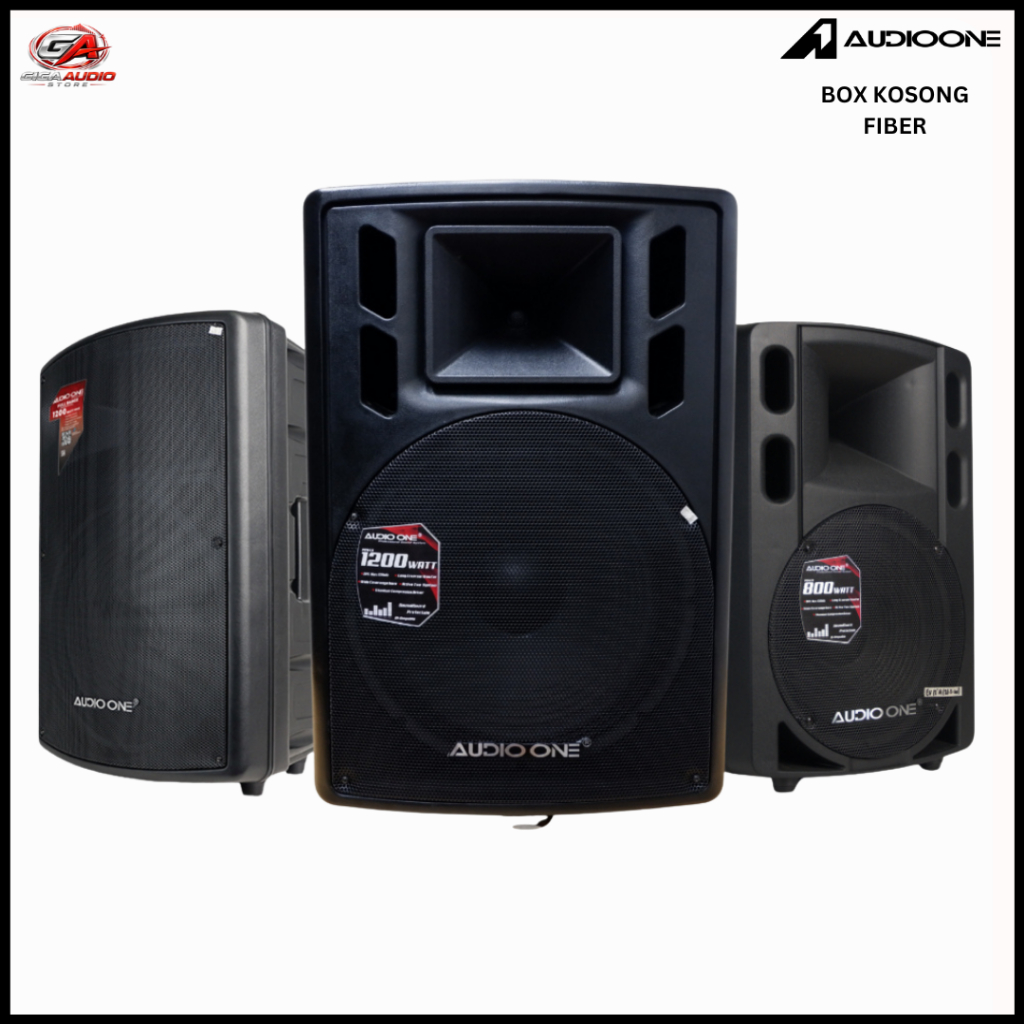 Box Kosong 15 Inch Import Speaker Fiber Plastik Ukuran Cocok Untuk Semua Speaker | GA
