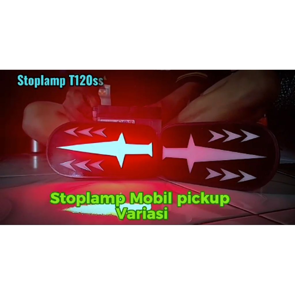 Lampu rem lampu belakang stoplamp mobil pickup 12 volt LED T120ss