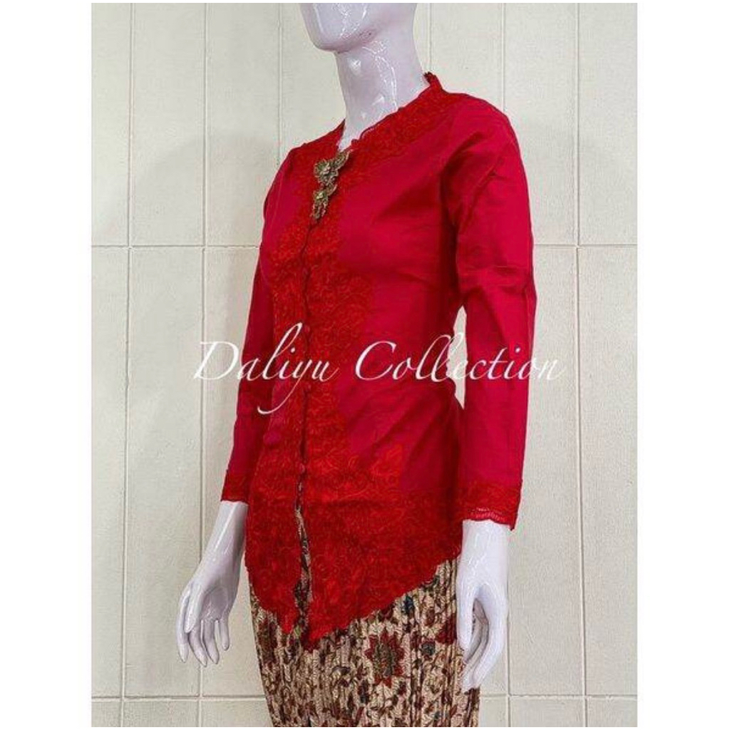 kebaya atasan encim katun bordir premium / kebaya encim modern katun toyobo / kebaya encim jumbo