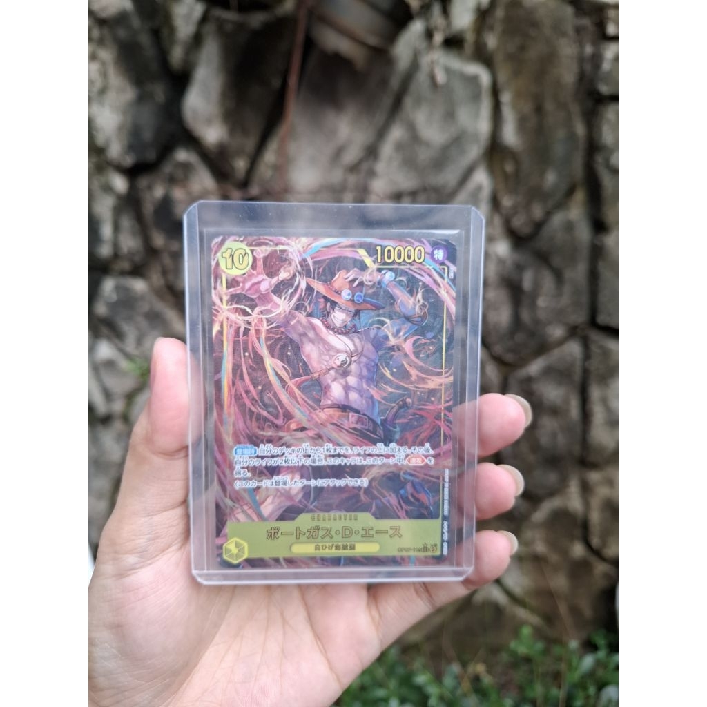 kartu one piece D ace OP07-119