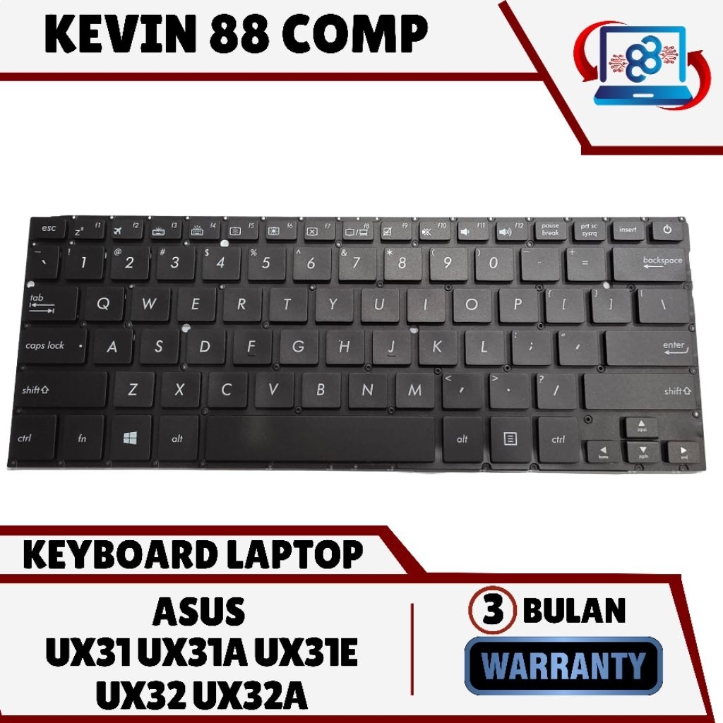Keyboard Asus UX31 UX31A UX31E UX32 UX32A