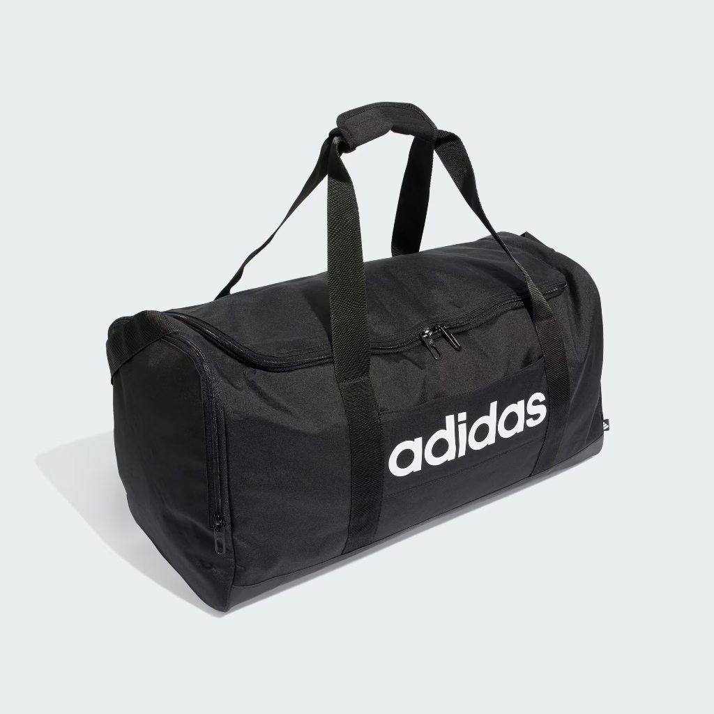 Adidas Linear Duffel M JD9555 Original - Duffel Bag Medium Adidas Linear Duffle Medium - Tas Gym Adi