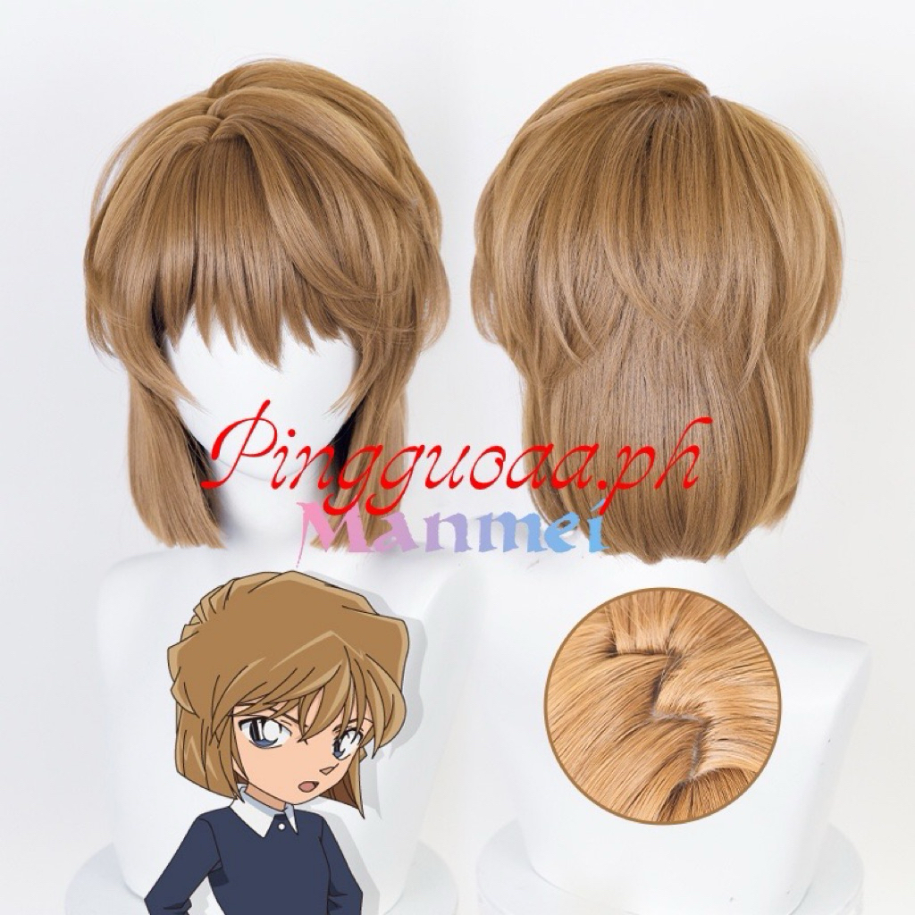 Wig Cosplay Haibara Ai Conan (READY STOCK)