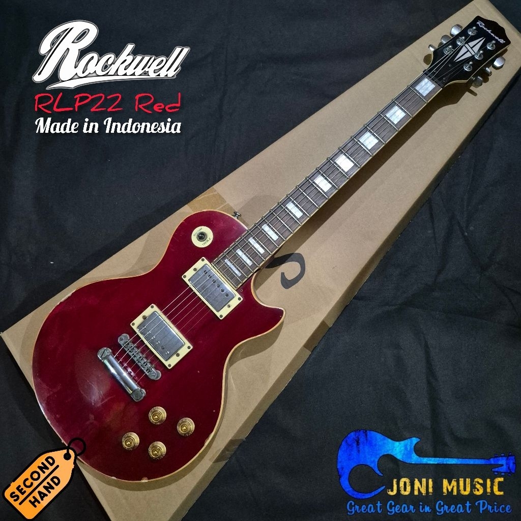 Gitar Rockwell Original: RLP22 Trilogy EX22 SI51 AR22 RG212 RG112 Made in Indonesia