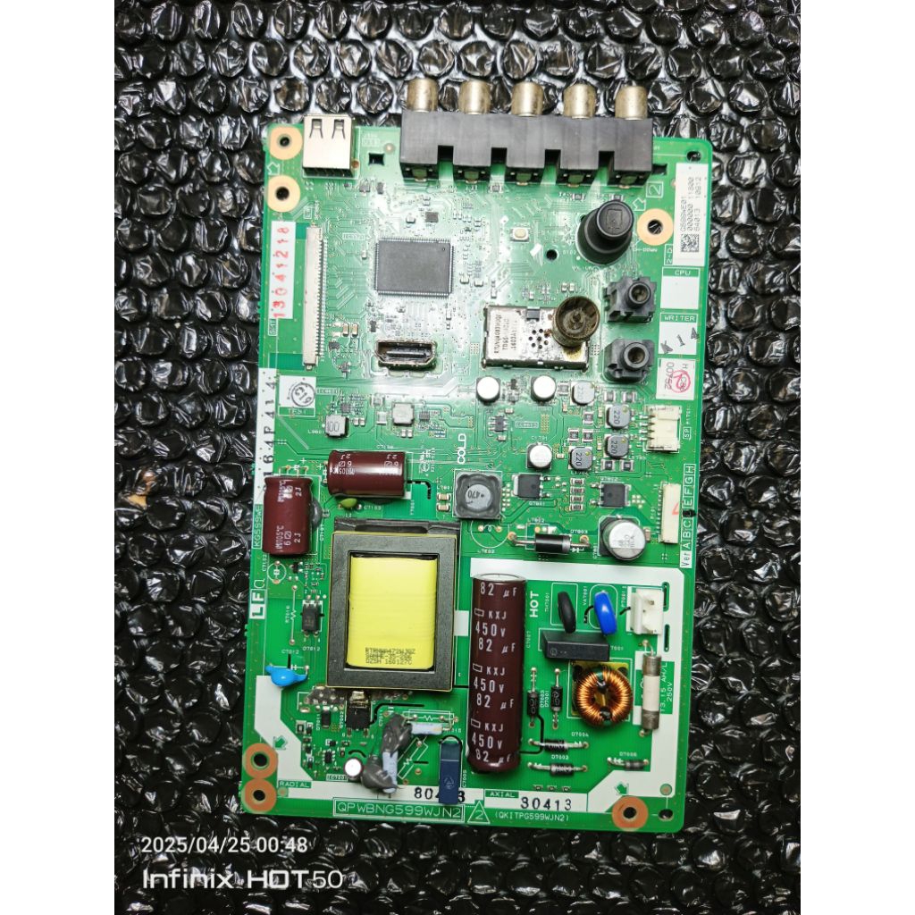 MB TV SHARP LC-24LE170I/MAINBOARD TV LED SHARP LC24LE170I