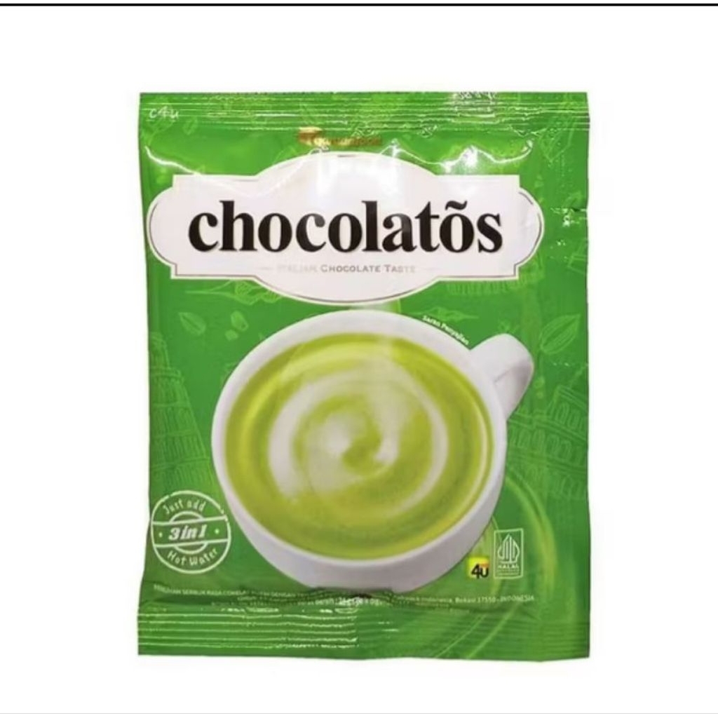 CHOCOLATOS MATCHA RENCENG ISI 5