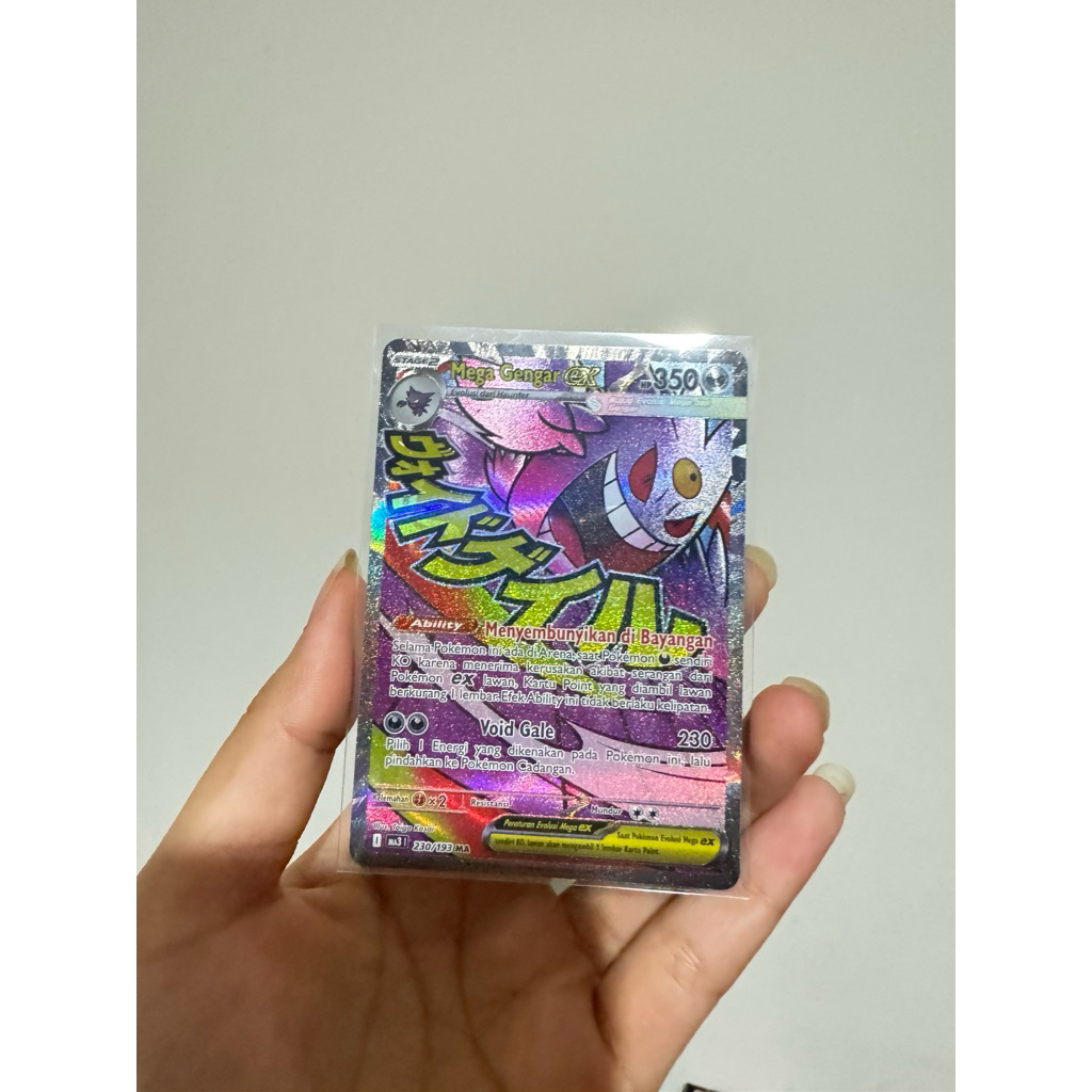 Mega gengar MA INDO original