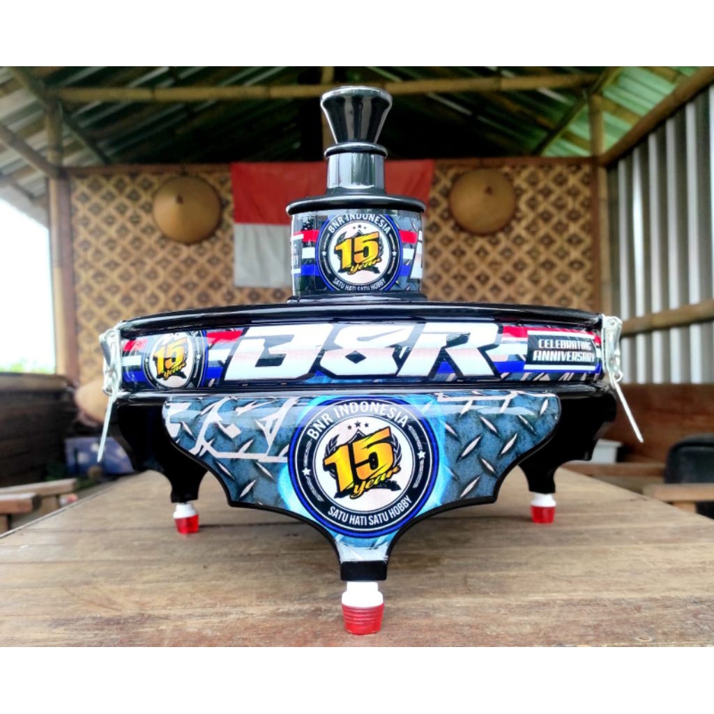 TEBOK BETMEN PVC LOVEBIRD BERMOTIF