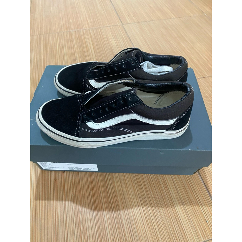 Vans Hitam Putih OS Original