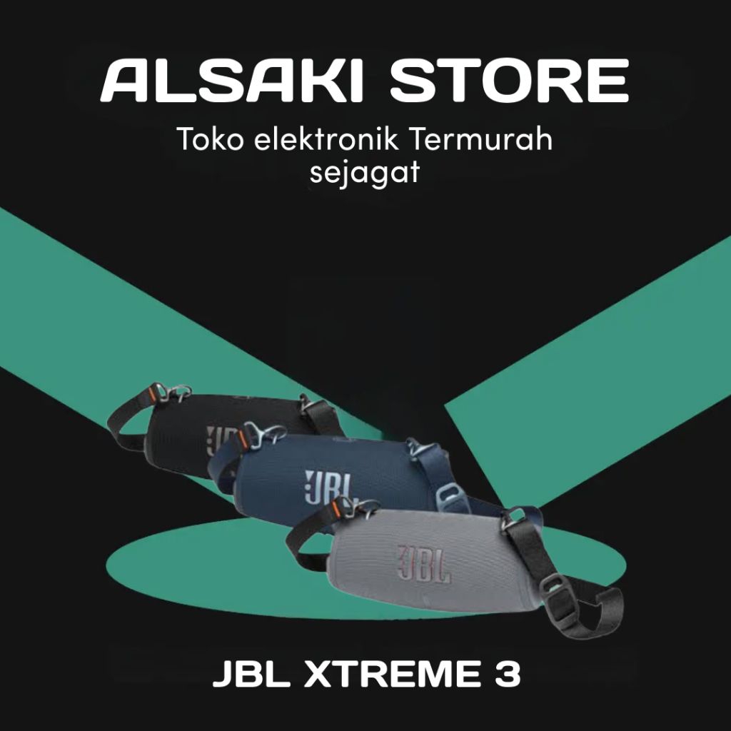 JBL XTREME 3 PORTABLE SPEAKERBLUETOOTH ORIGINAL IMS WARANTY |extreme3| extrim 3