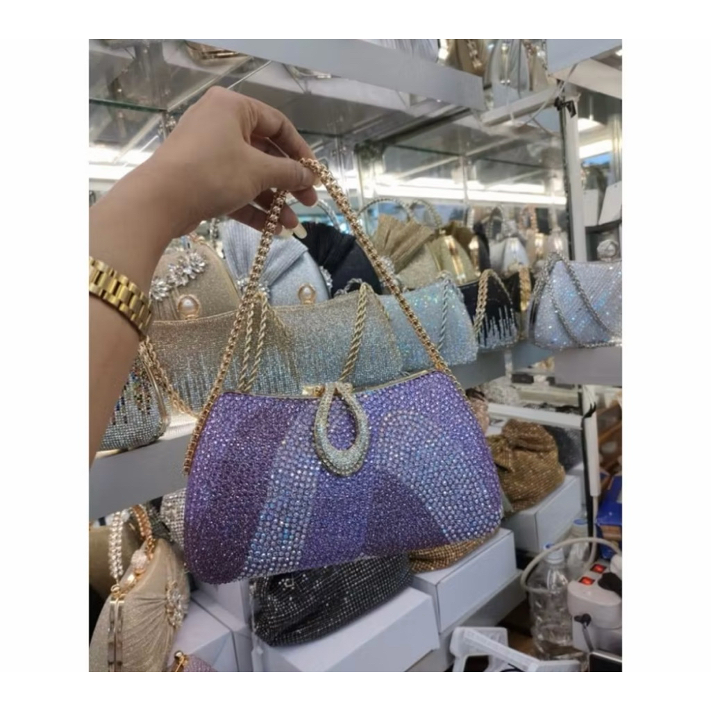 tas pesta blink blink tas pesta ungu purple