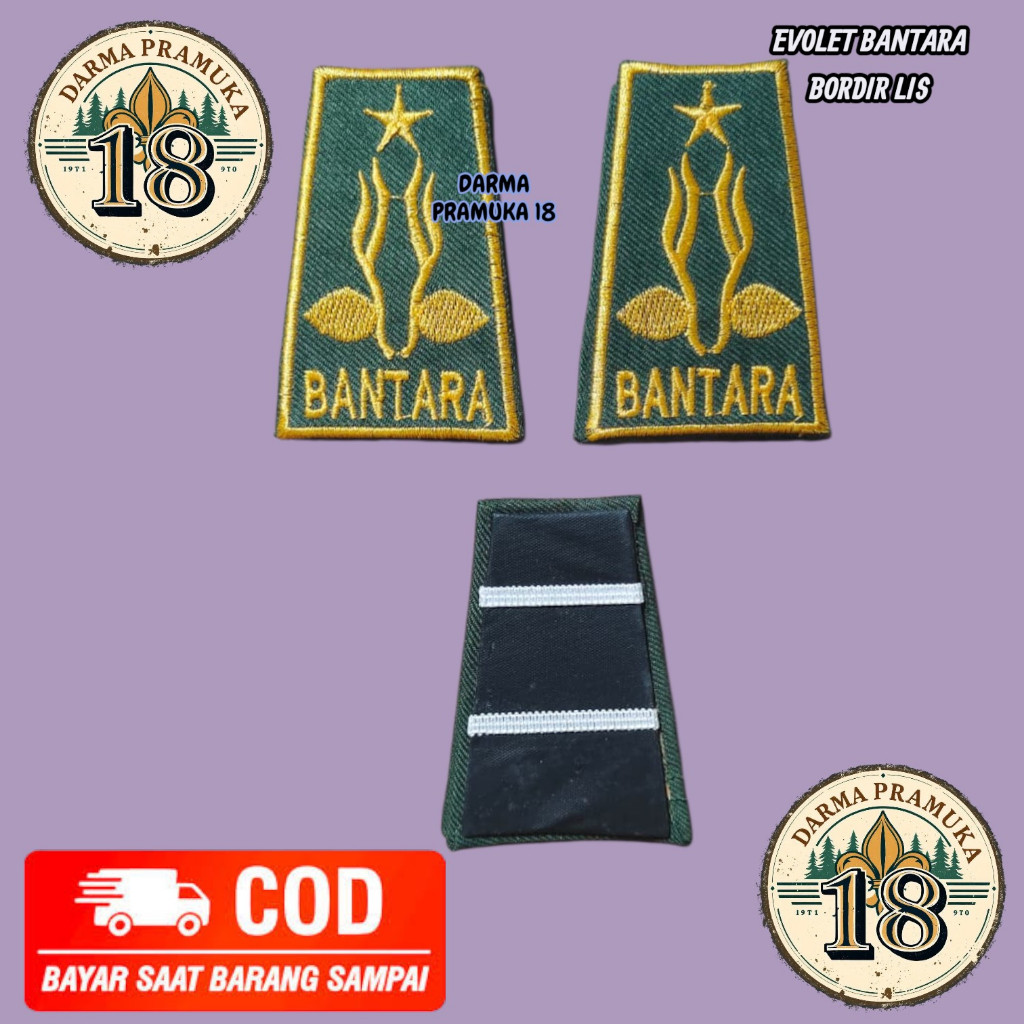 Evolet Bantara Tku Bantara Bordir Sepasang