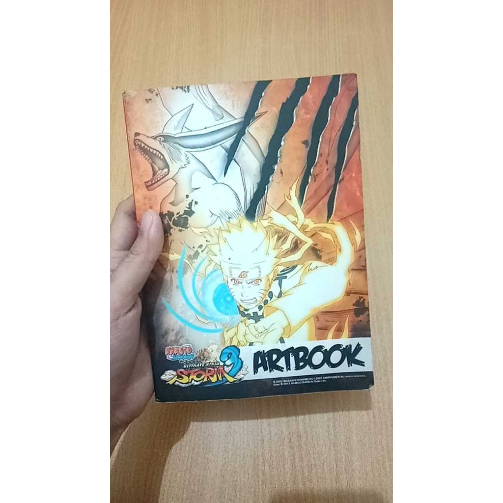 Buku Artbook Naruto Shippuden: Ultimate Ninja Storm 3