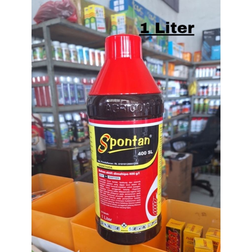 Spontan 400SL 1 Liter - Insektisida Pengendali Hama Sundep Wereng - Obat Ulat Penggerek Batang Padi