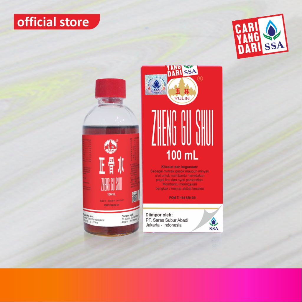 ZHENG GU SHUI @100 ML REFILL / MINYAK GOSOK ZHENG GU SHUI REFILL @100 ML - Obat gosok keseleo, bengk