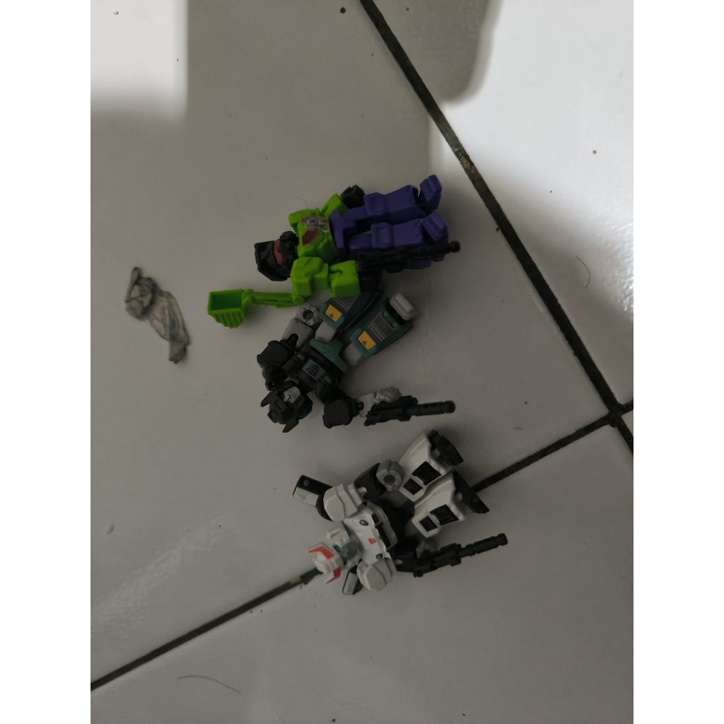 blokees Transformers Galaxy defender sudah rakit no card /coin