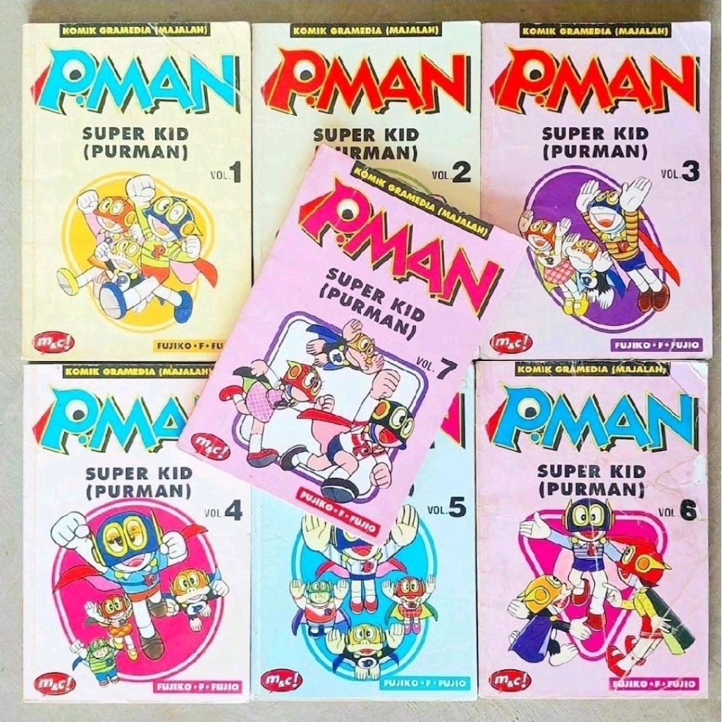 komik P.Man 1-7 tamat