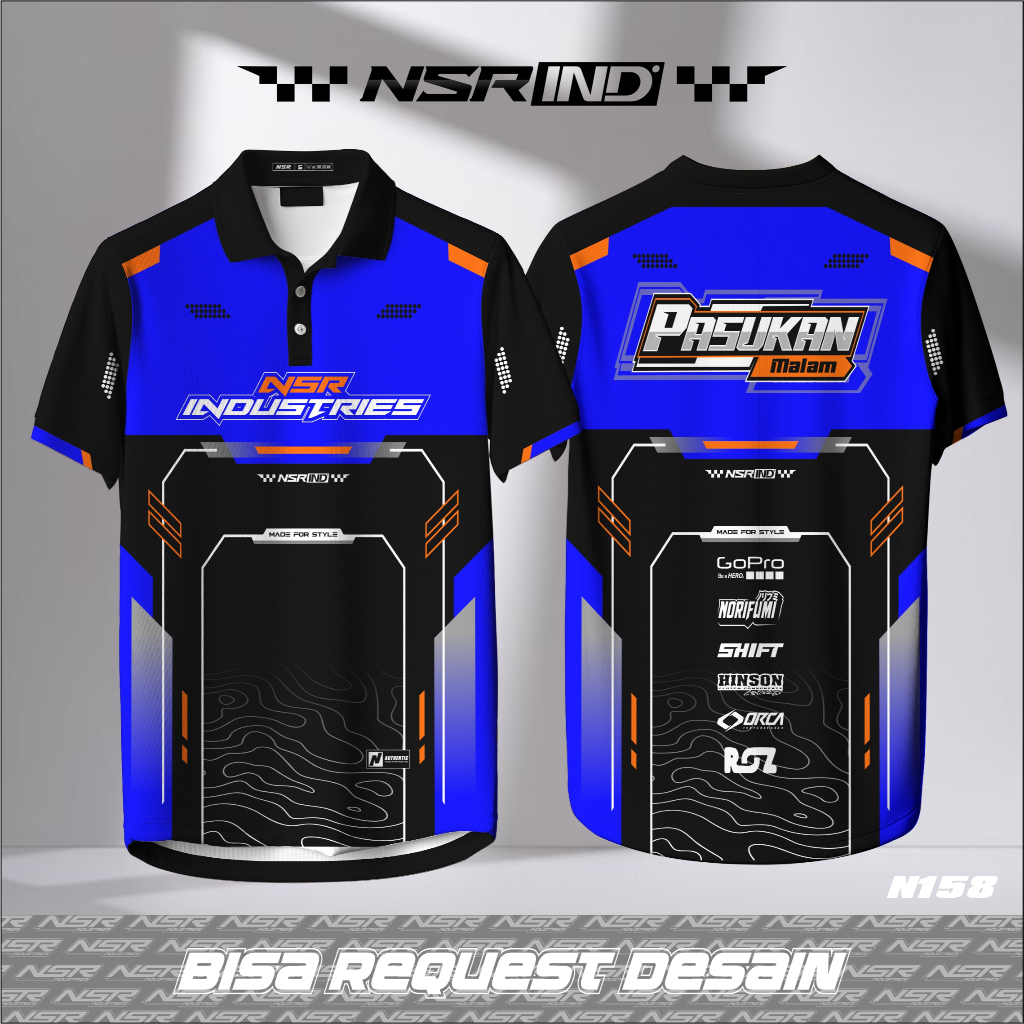 Jersey Custom Racing Nama Sendiri Full Print – Baju Jersey Printing Balap Sepeda Gaming karnaval sou