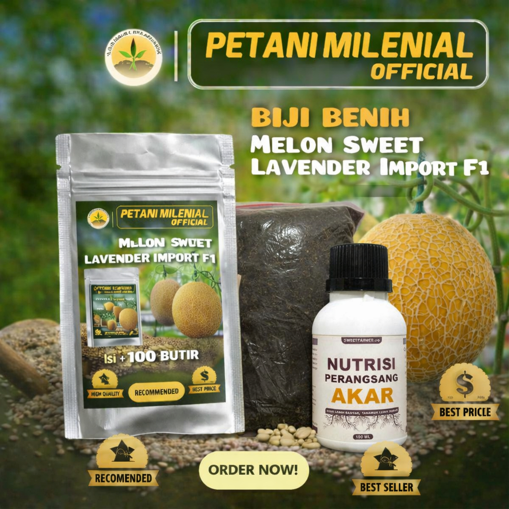 PAKET LENGKAP BENIH MELON SWEET LAVENDER