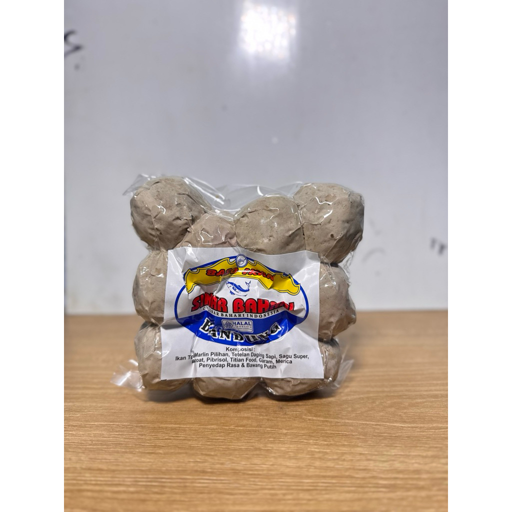 BASO IKAN SEDANG ISI 10 pcs BASO IKAN SINAR BAHARI