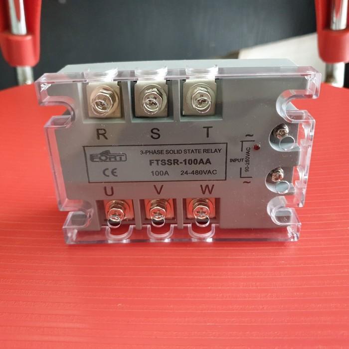 FTSSR-100AA 3 PHASE SOLID STATE RELAY AC-AC FORT 100a SSR 3phase 3p