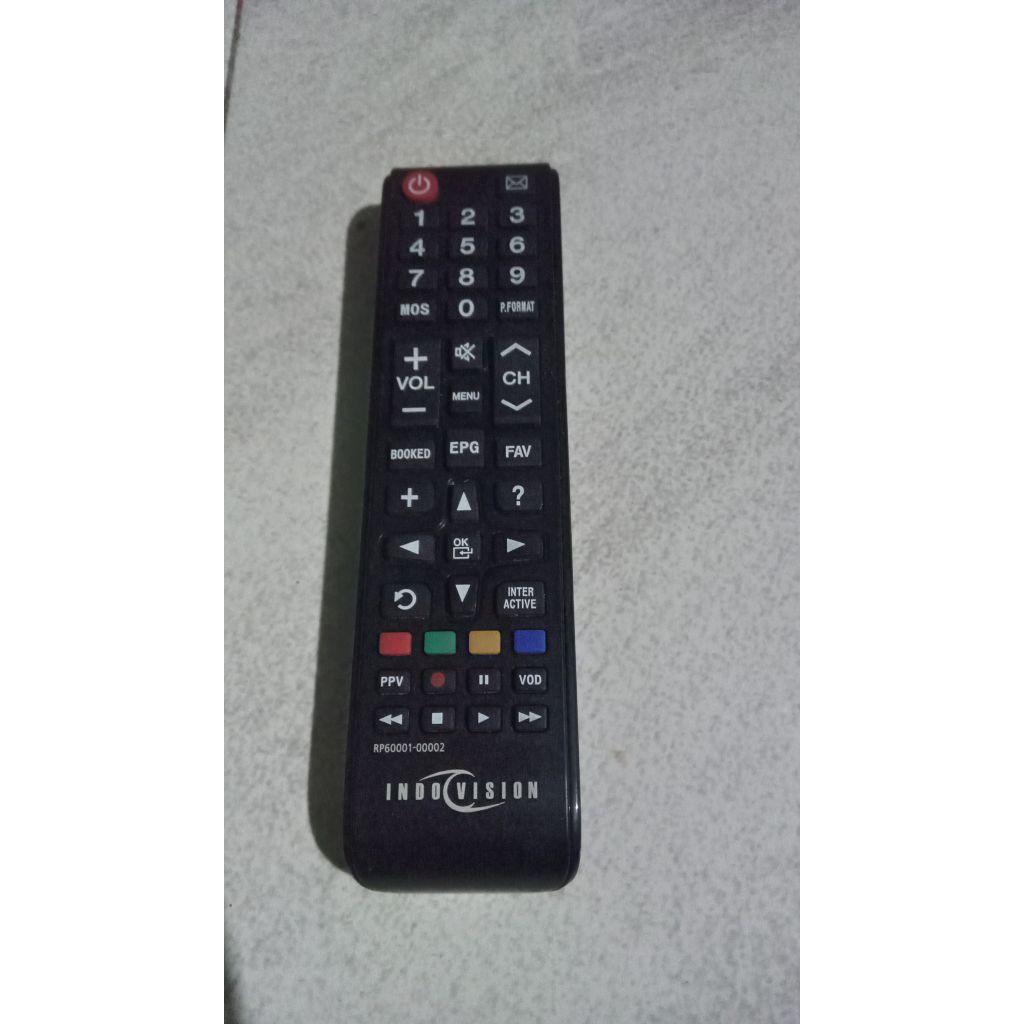 REMOTE INDOVISION receiver (ori bawaan)