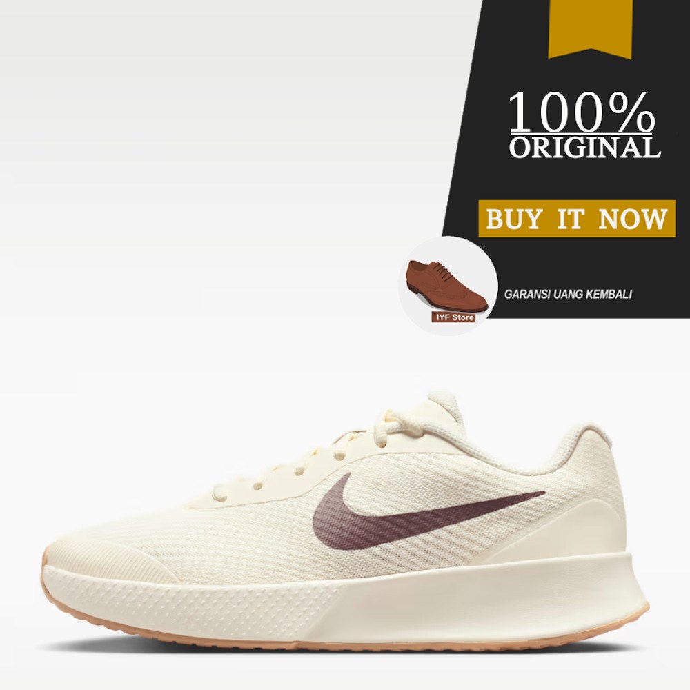 Sepatu Tenis Original Sepatu Nike Vapor Lite 3 - Pale Ivory