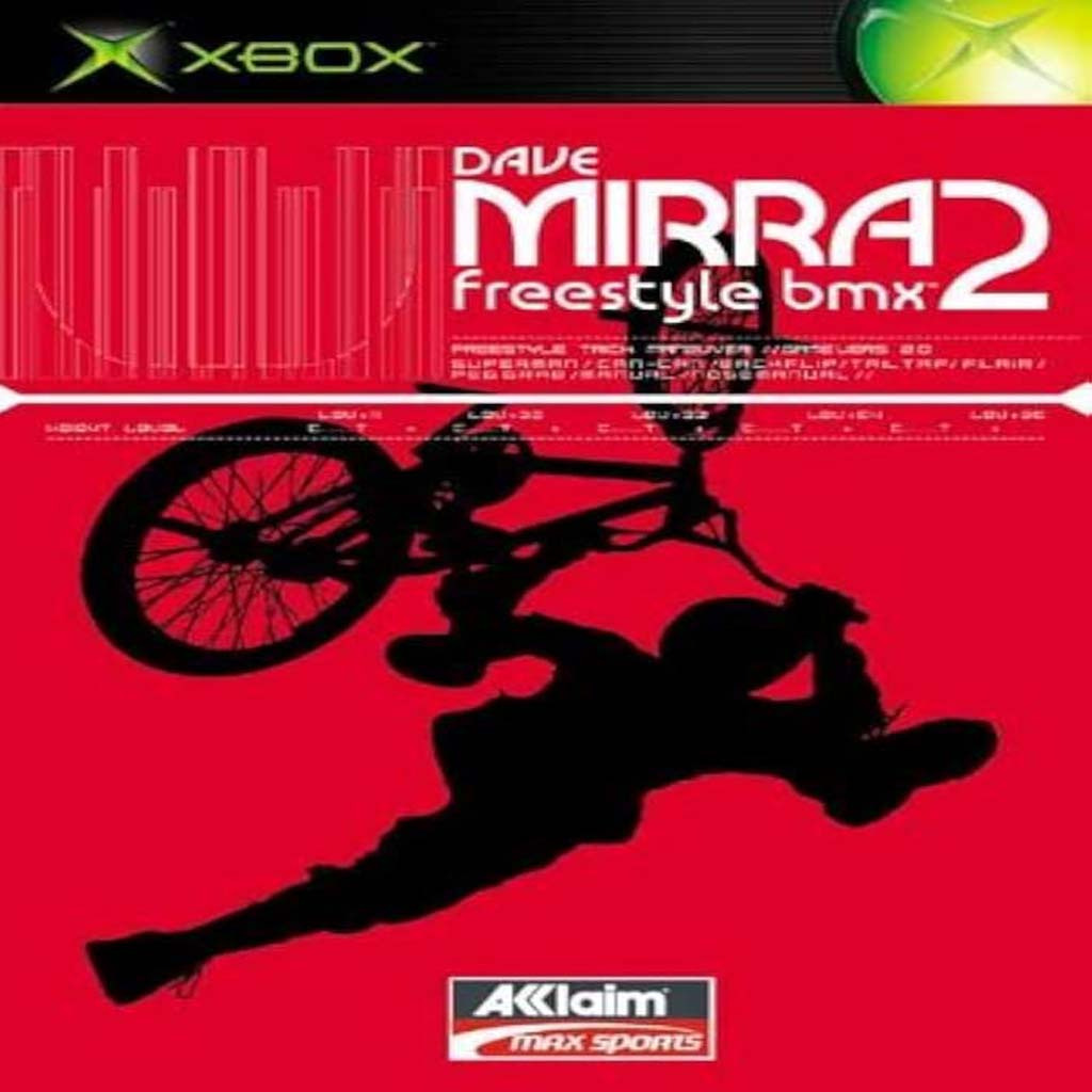 Kaset Game Xbox Classic Dave Mirra Freestyle BMX 2