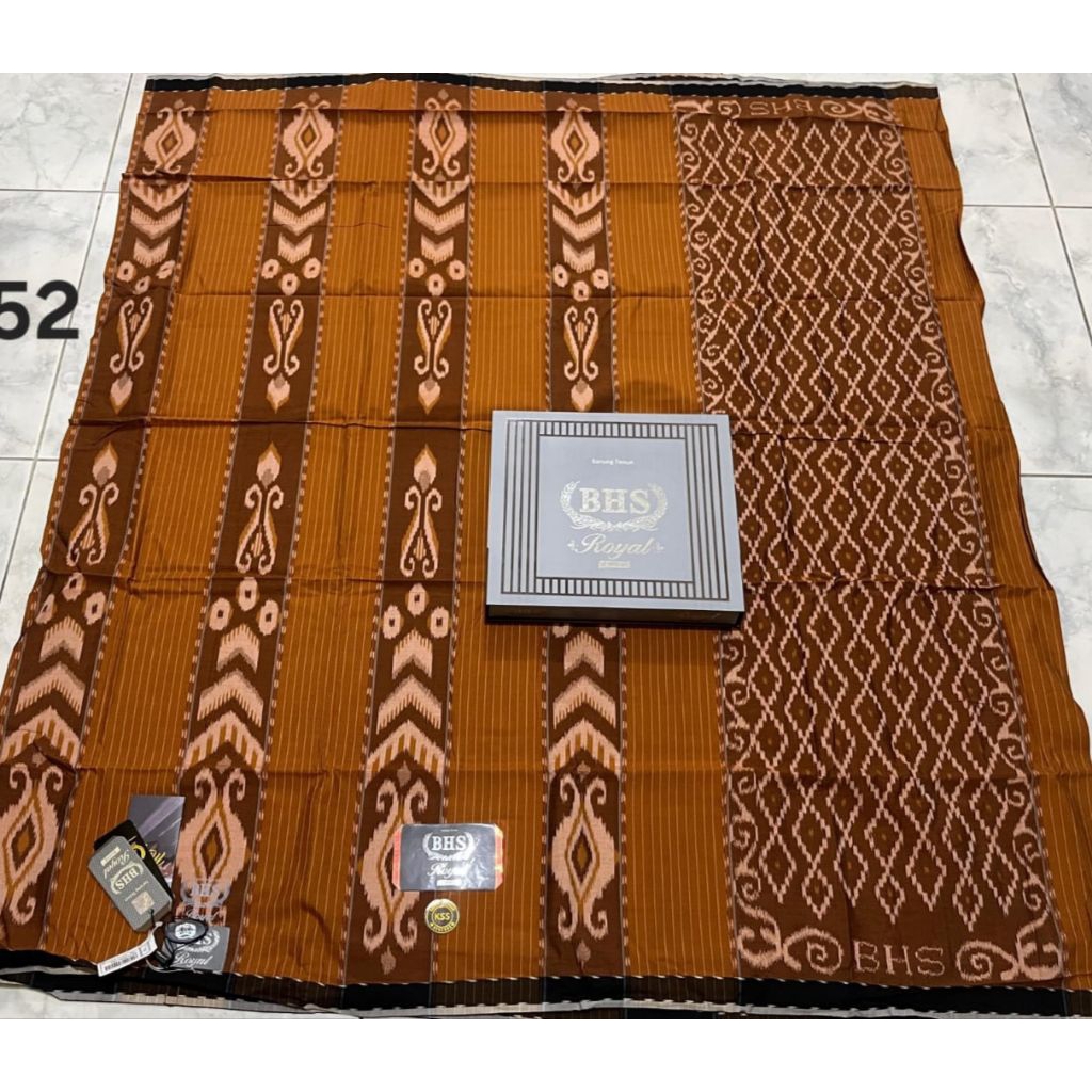 SARUNG BHS ROYAL TIPE KWG SUTRA GRADE SILVER