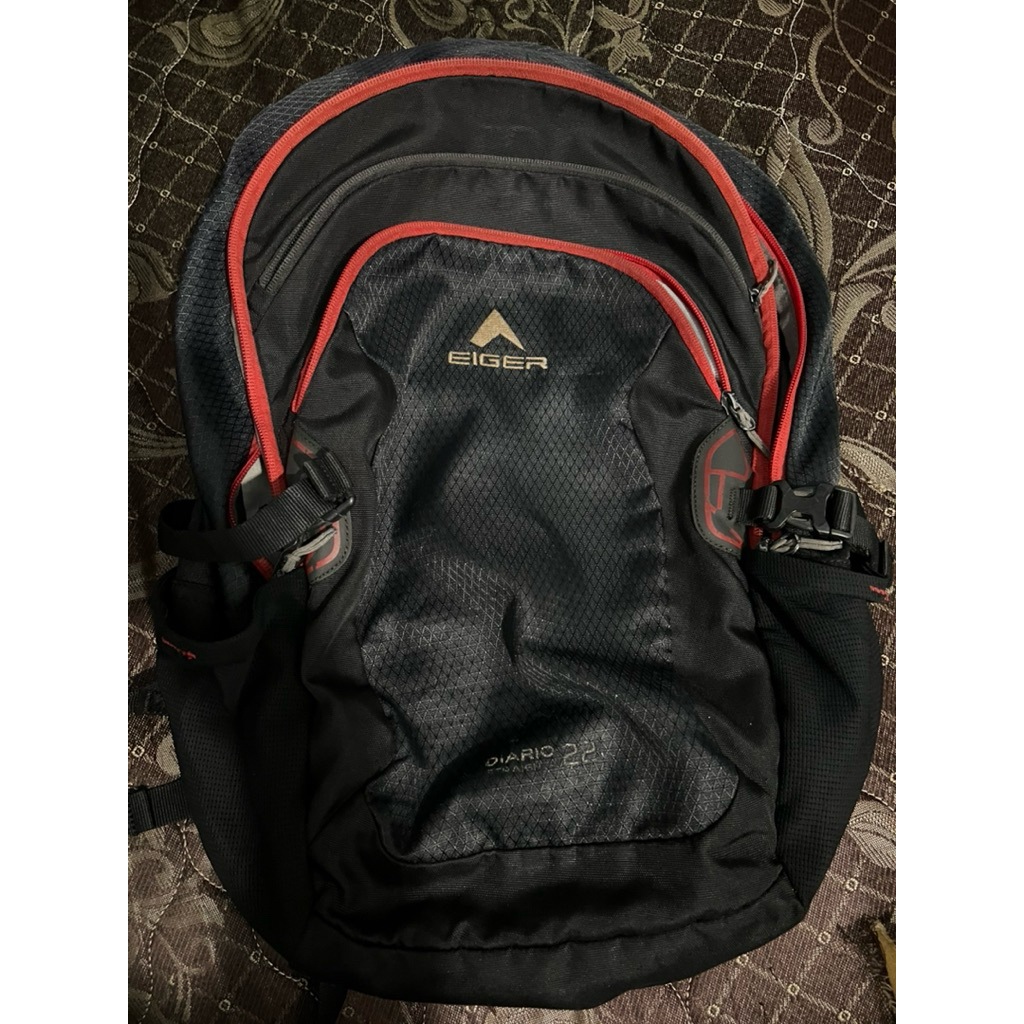 tas ransel eiger original second 22liter