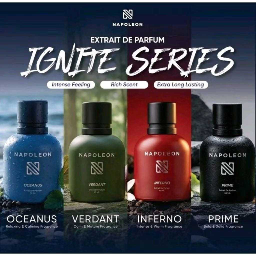 NAPOLEON Extrait De Parfum 65 ml Ignite Series - Parfum Pria