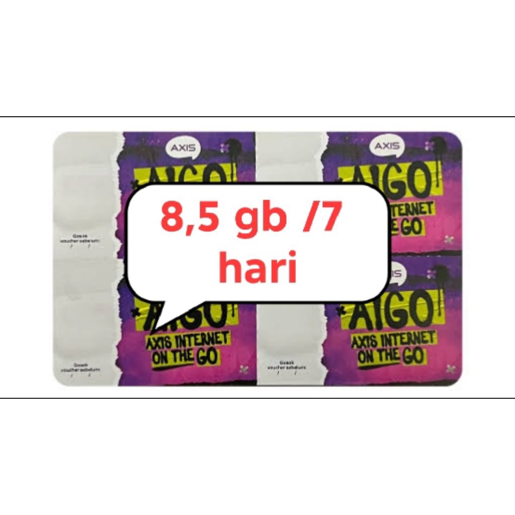 voucher axis 8,5gb/7 hari