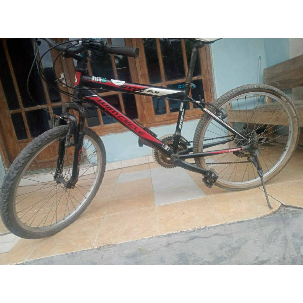 [PRELOVED MURAH] Sepeda Wimcycle ring 24 (inch) (MTB) bekas / second (2nd)